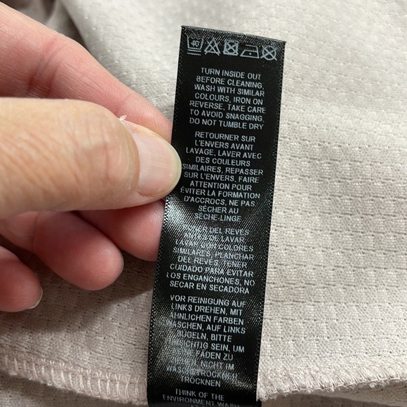 ASOS NWT Lilac Textured V-Neck Faux Wrap Midi Dress Size 14 - Picture 8 of 8